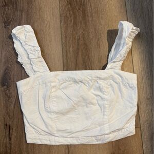 Free People White Top